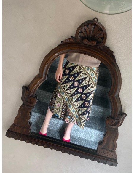 Gonna batik con perline