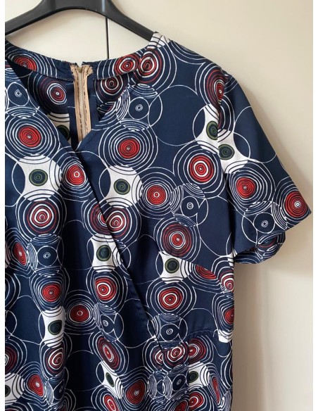 Vestito sartoriale fantasia