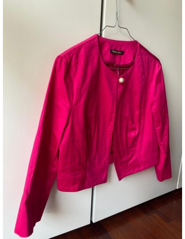 Giacca fucsia in cotone