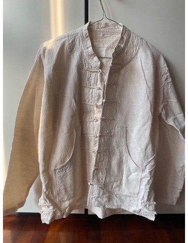 Camicia in lino e cotone