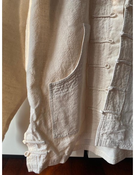 Camicia in lino e cotone