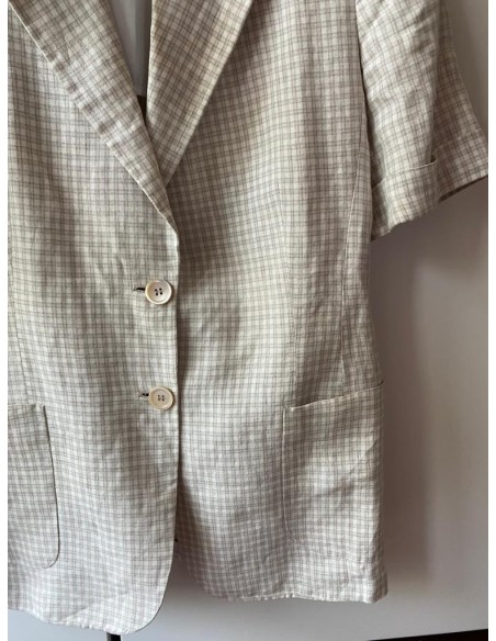 Giacca vichy Cantarelli