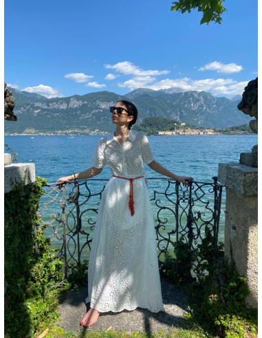 Vestito bianco lungo