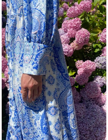 Vestito lungo a fiori