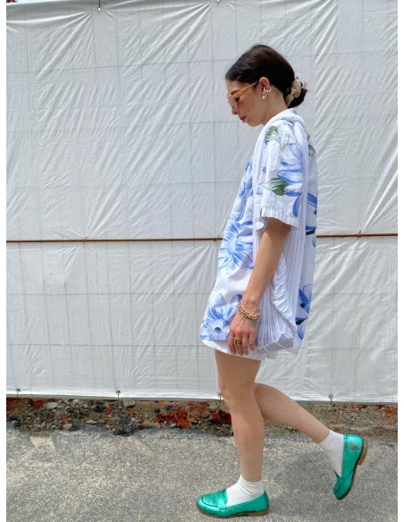 Camicia a fiori grandi