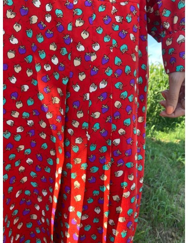 Vestito sartoriale in seta