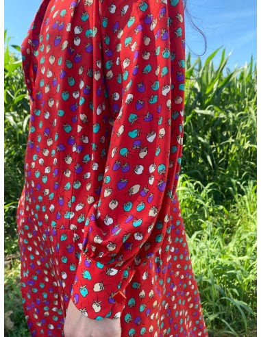 Vestito sartoriale in seta