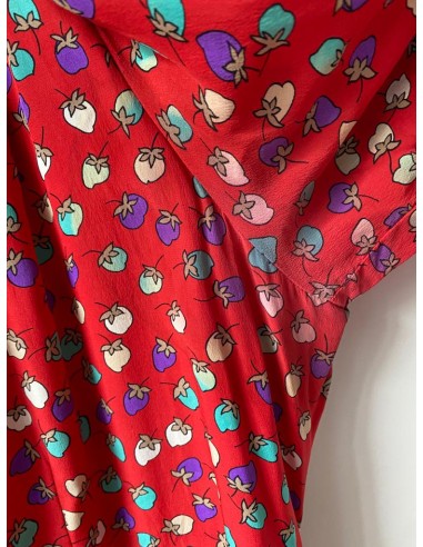 Vestito sartoriale in seta