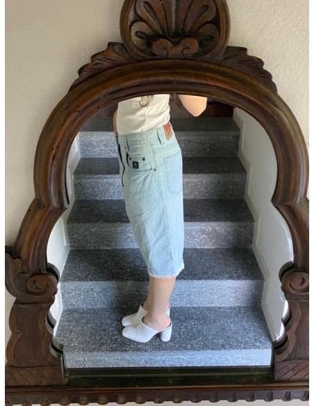 Pantalone corto in jeans