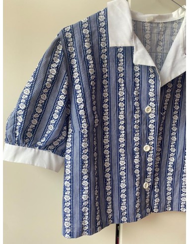 Completo a fiorellini in cotone