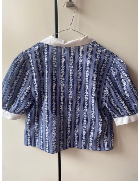 Completo a fiorellini in cotone