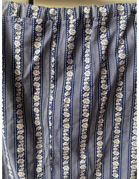 Completo a fiorellini in cotone