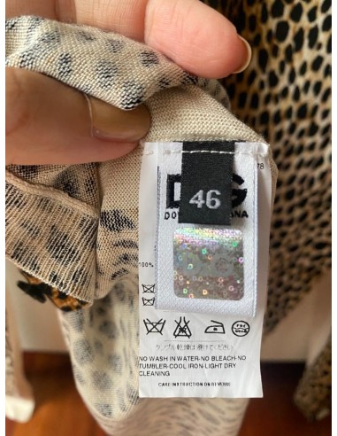 Cardigan animalier D&G
