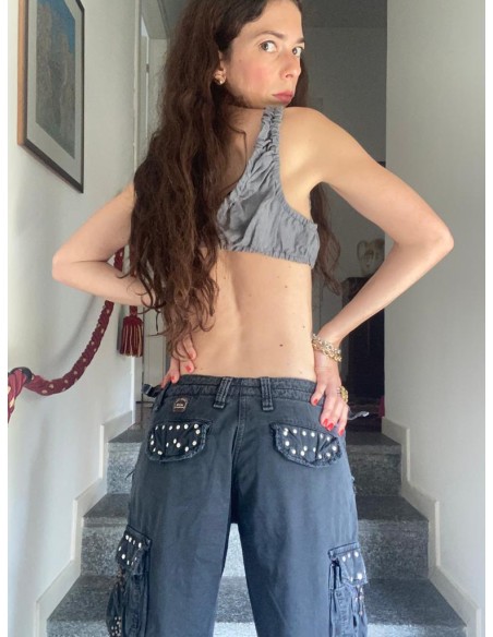 Pantaloni cargo Mason's con applicazioni