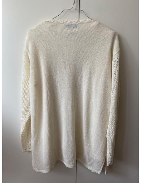 Twin set cardigan traforato e canotta