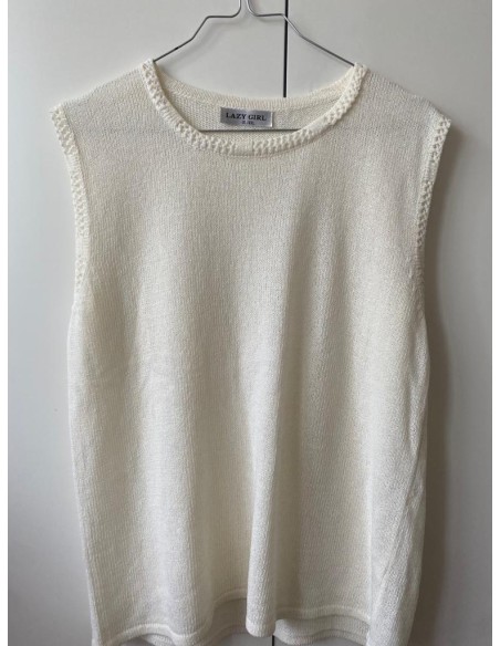 Twin set cardigan traforato e canotta