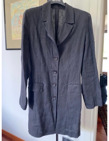 Blazer lungo in lino