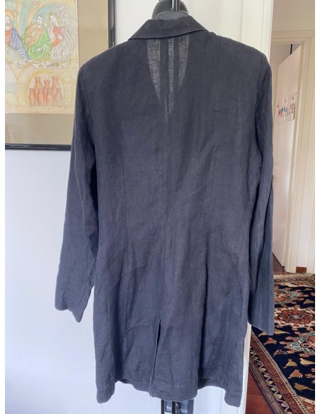 Blazer lungo in lino