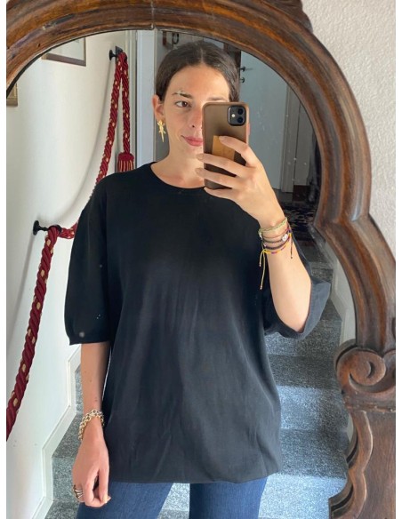 Maglia basic in cotone Alpha Studio