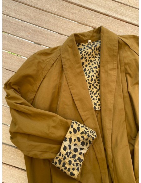 Spolverino con dettaglio maculato