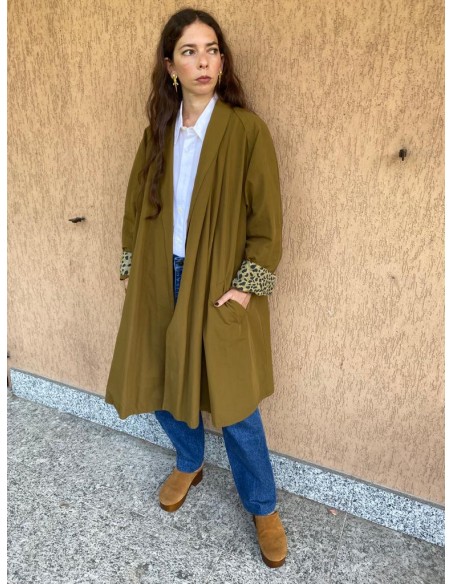 Spolverino con dettaglio maculato