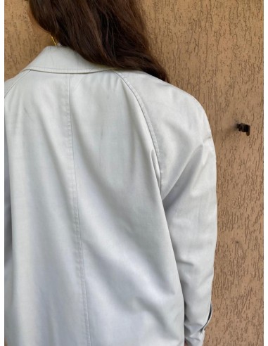 Trench grigio chiaro