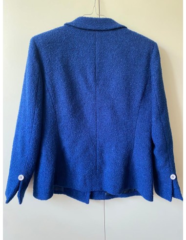Giacca Blu in misto lana