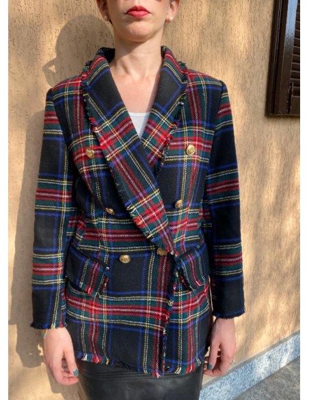 Giacca tartan