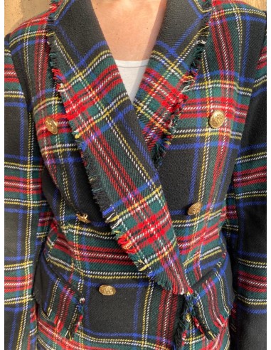 Giacca tartan