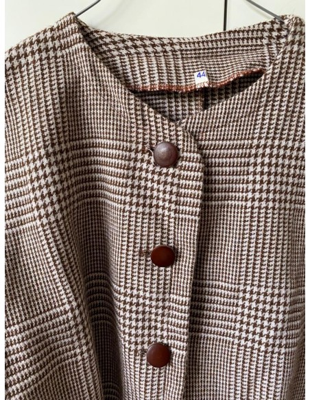 Giacca quadri e pied de poule