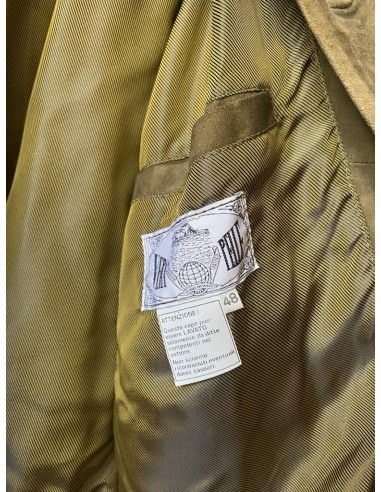 Giacca in pelle scamosciata