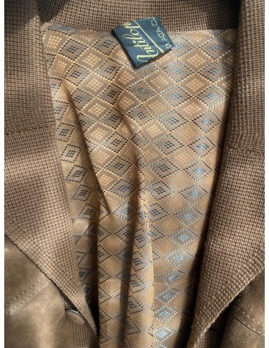 Giacca in misto scamosciato