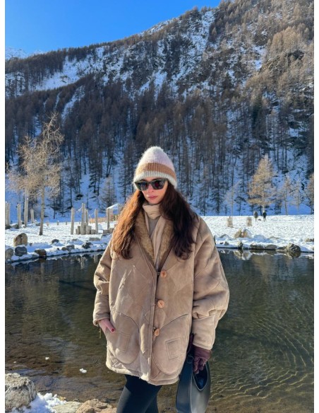 Shearling geometrico