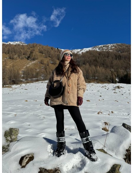 Shearling geometrico