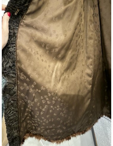 Pelliccia in visone e astrakan