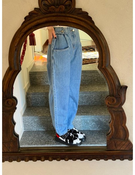 Jeans elasticizzati a vita alta