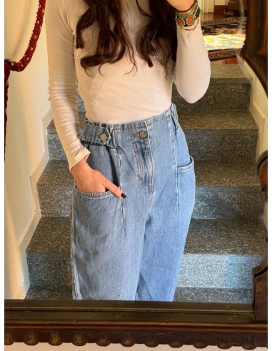 Jeans elasticizzati a vita alta