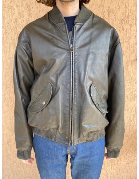 Bomber in pelle
