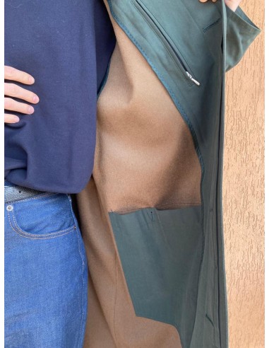 Cappotto con interno removibile