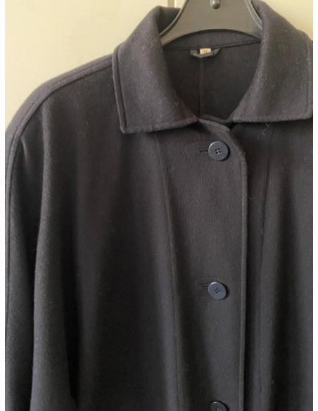 Cappottino nero destrutturato