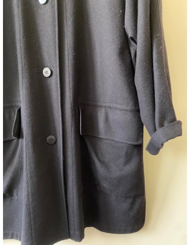 Cappottino nero destrutturato