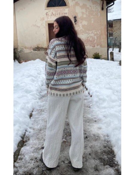 Maglione stile montano