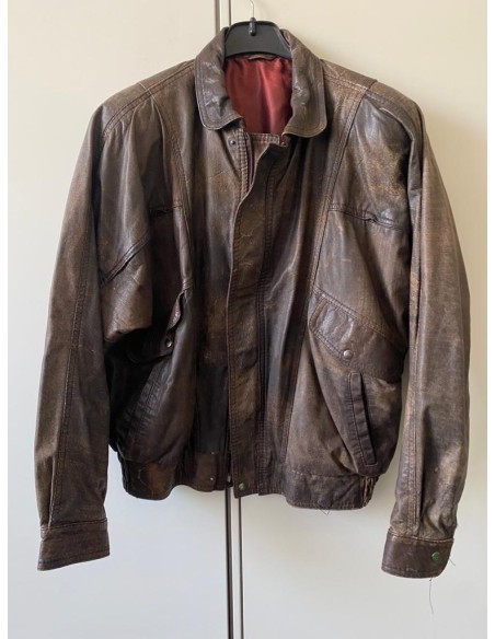 Giacca multipocket ecopelle