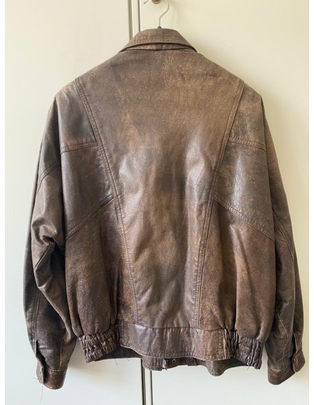 Giacca multipocket ecopelle