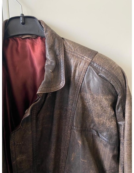 Giacca multipocket ecopelle