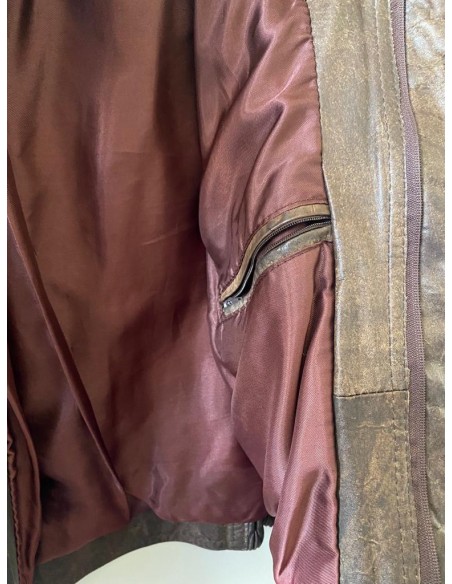 Giacca multipocket ecopelle