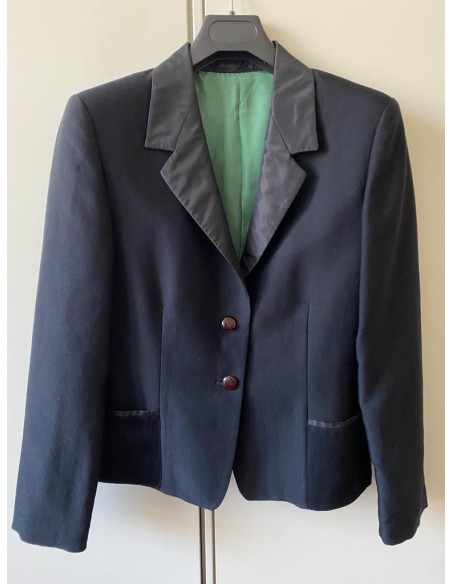 Giacca nera sartoriale