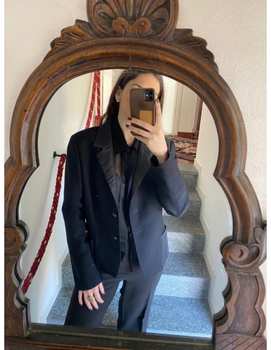 Giacca nera sartoriale