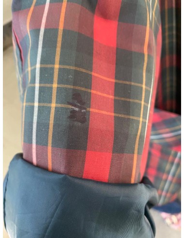 Impermeabile tartan