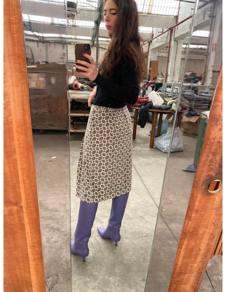 Gonna plissé sartoriale